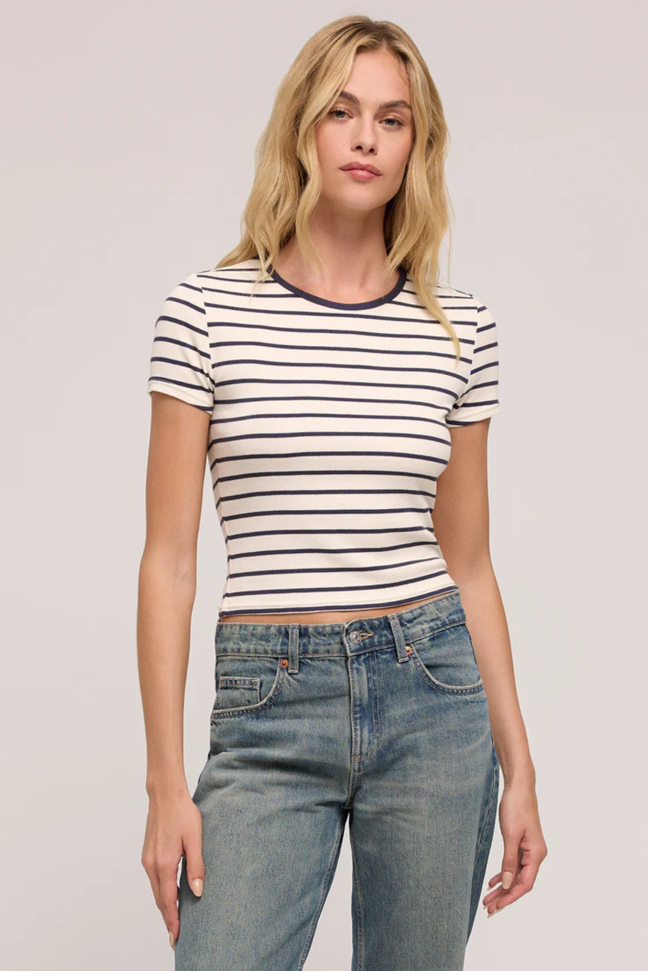 Saxton Striped Tee