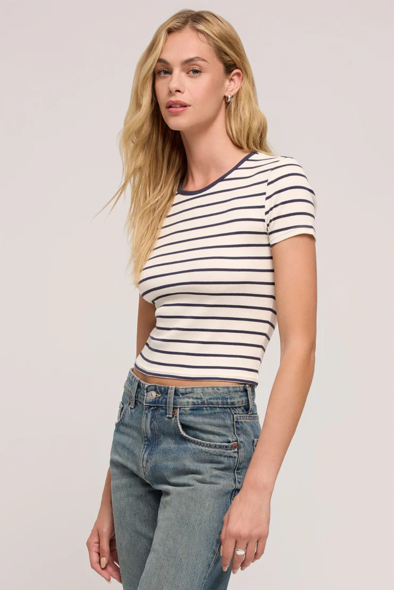 Saxton Striped Tee