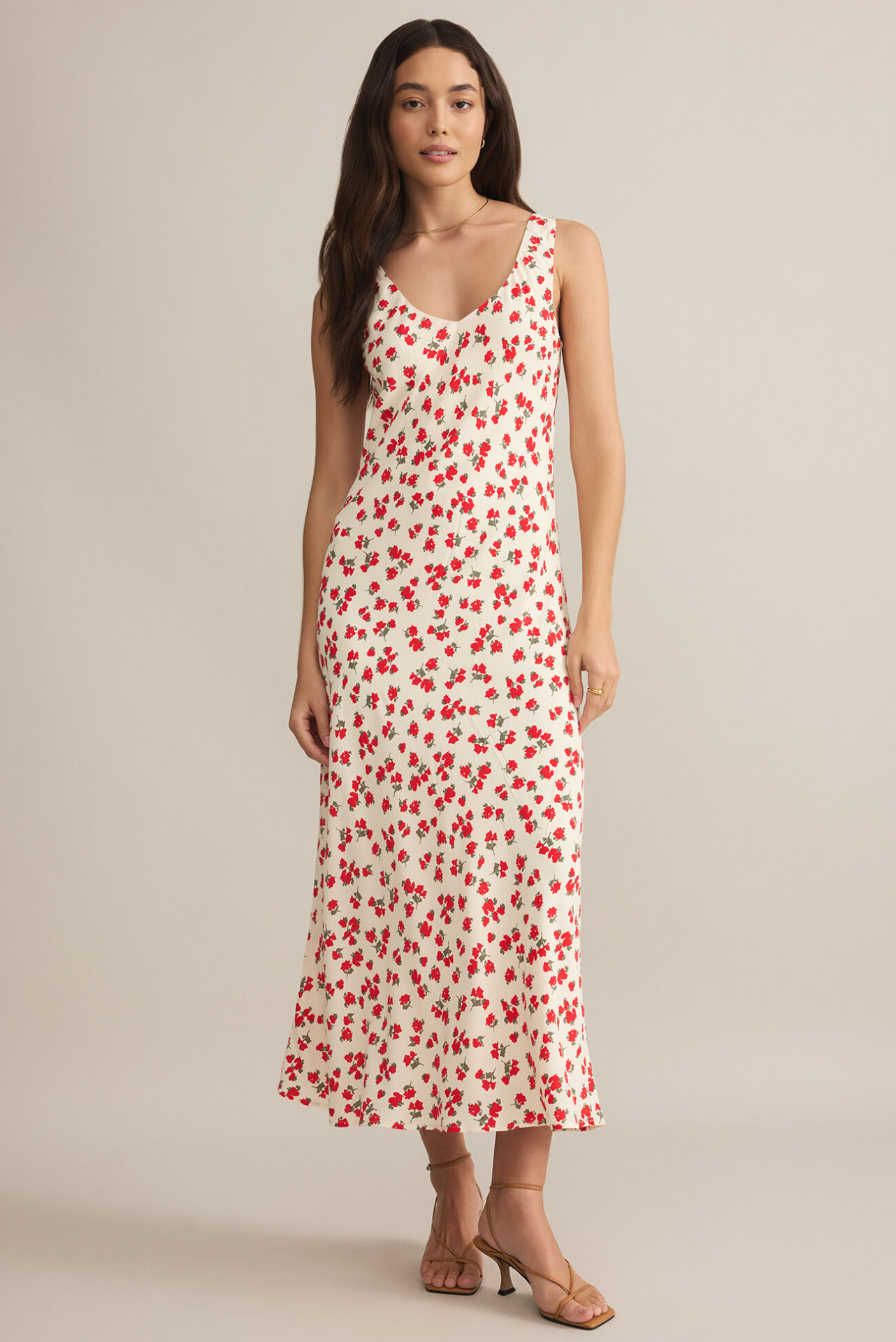 Hana La Rosa Ditsy Maxi Dress