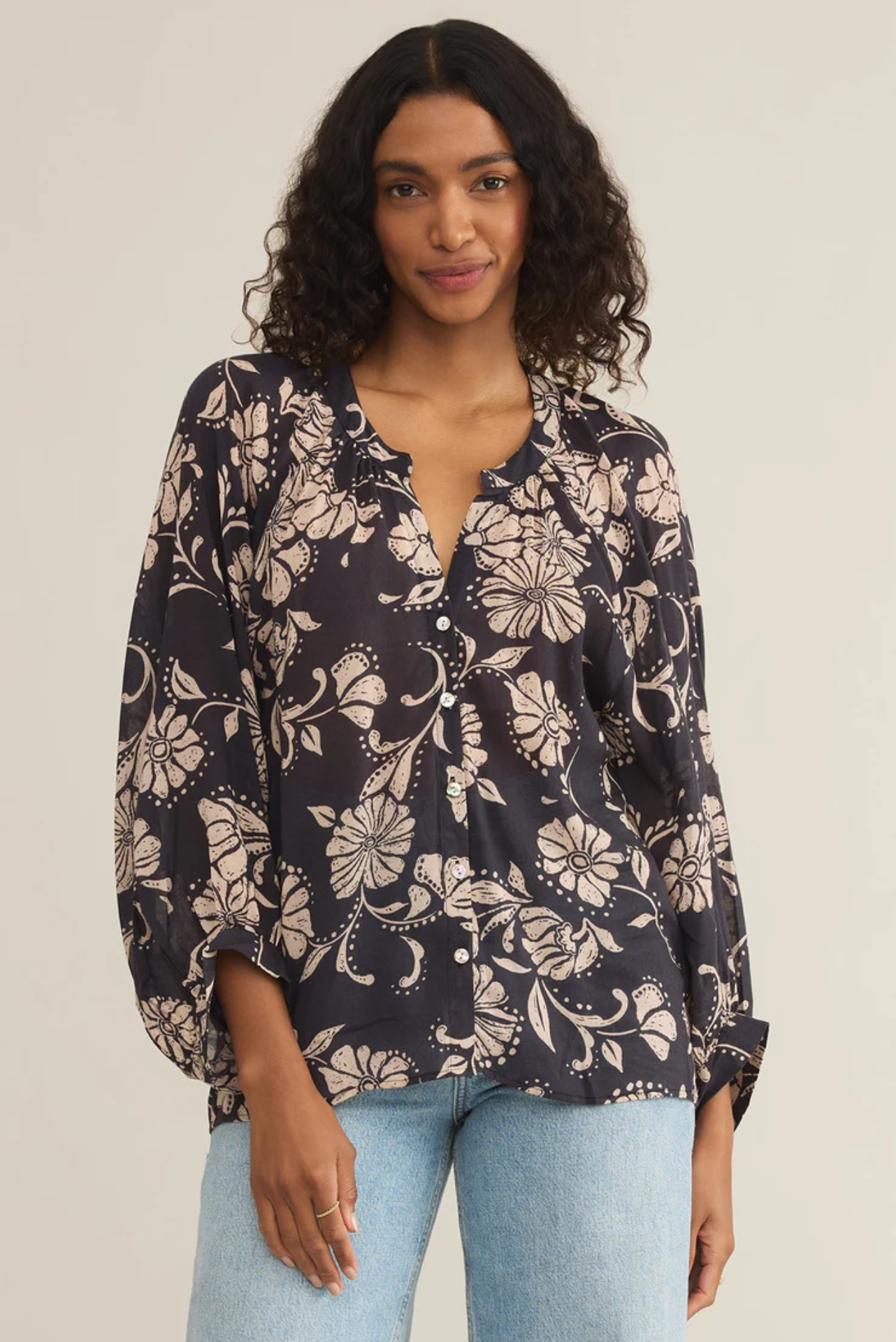 Wren Ari Floral Blouse