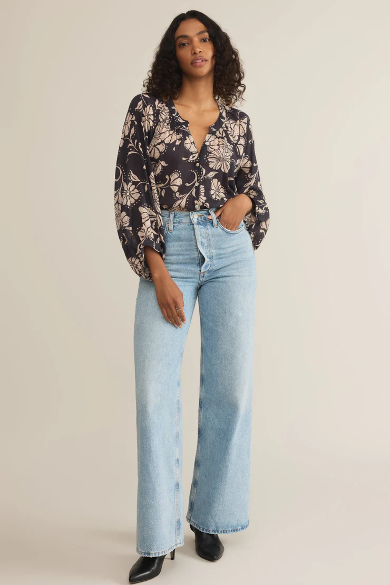 Wren Ari Floral Blouse