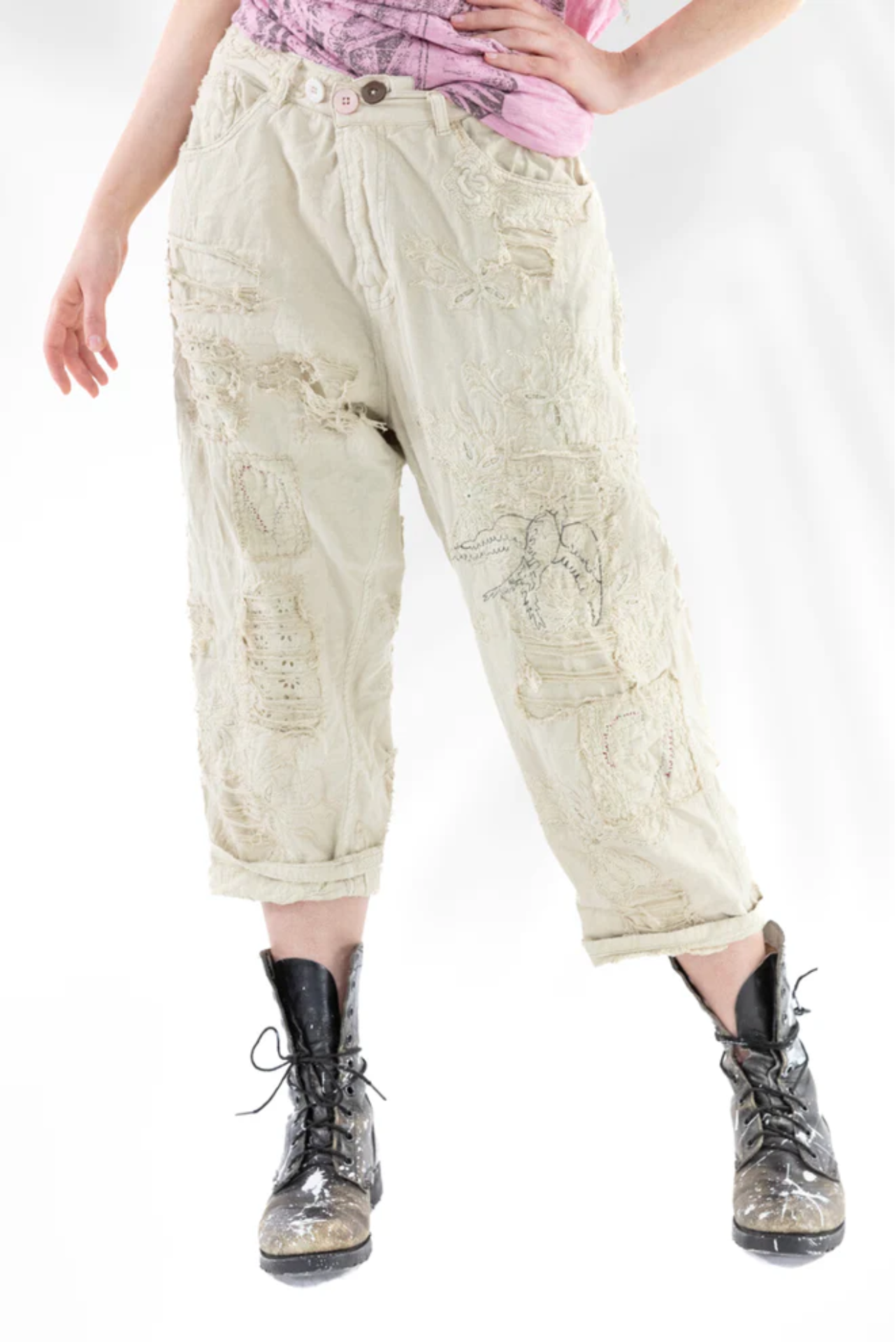 Embroidered Armour Miners Pants