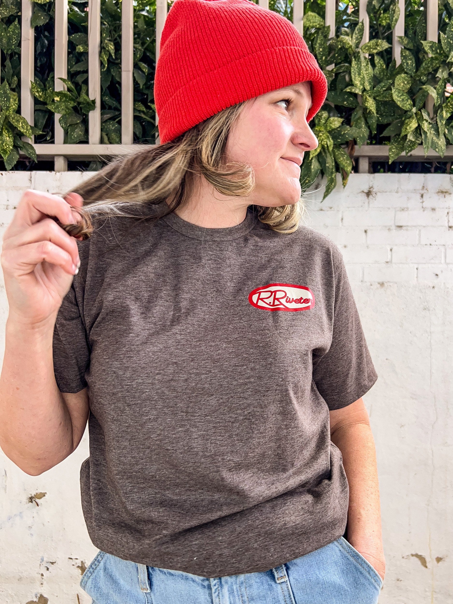 T Shirt | Rriveter Vintage Brown
