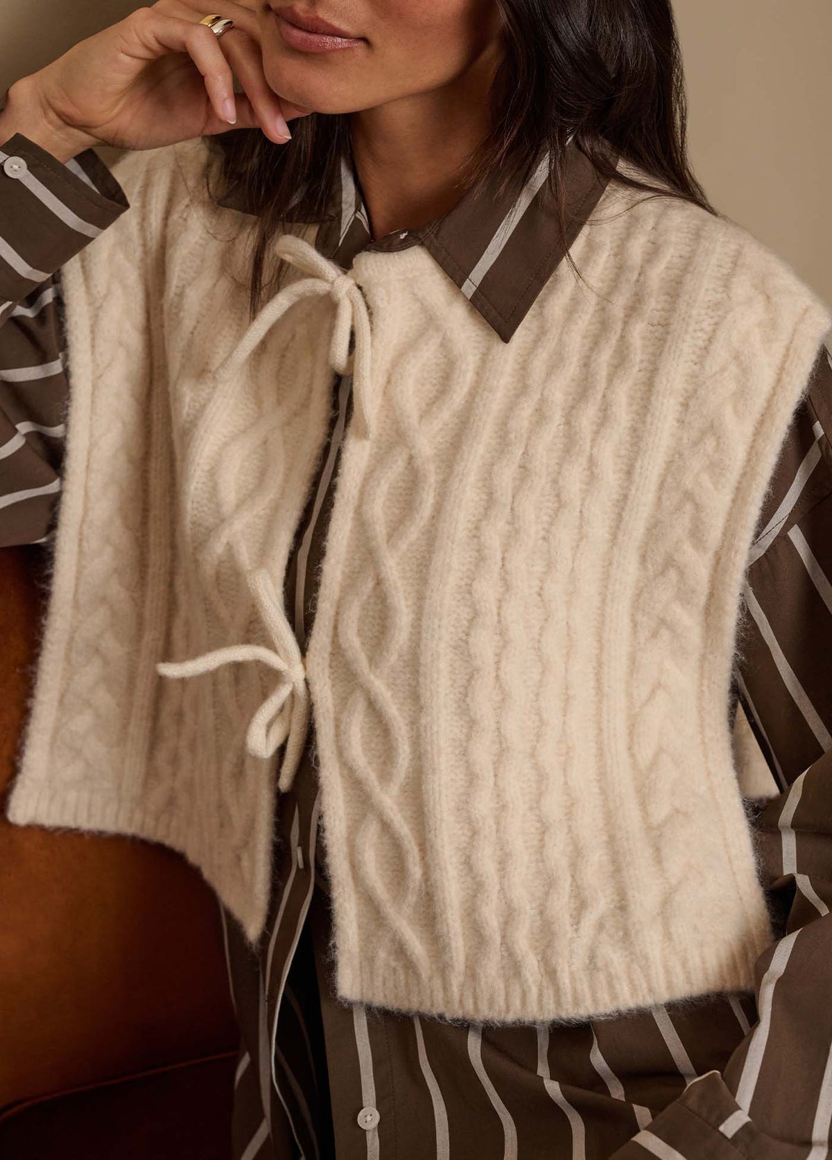 Favorite Daughter The Cable Tie Vest