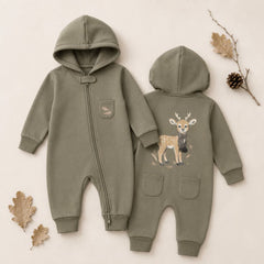 Organic Cozy Zipper Romper Cozy Collection