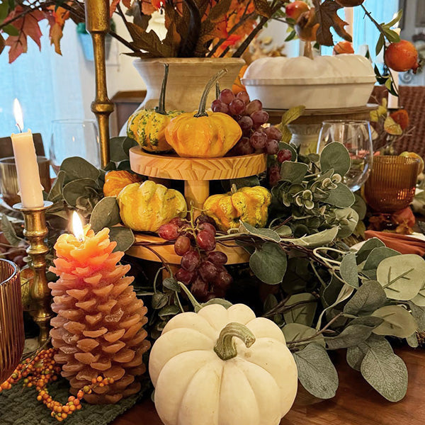 Pine Wood Risers, Set of Two