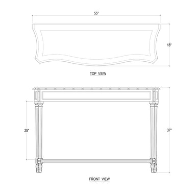 St James Console Table