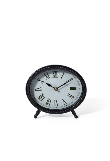 Lennix Table Clock - Black