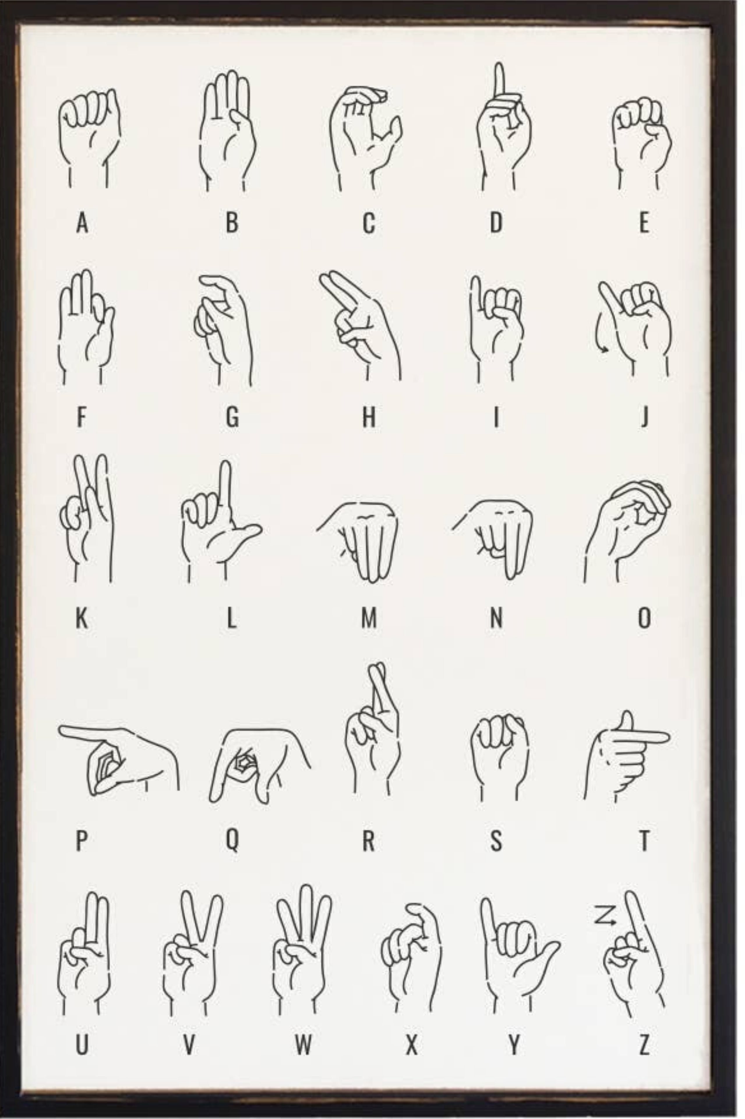 Sign Language 2x3'